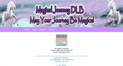 Desktop Screenshot of magicaljourneydlb.com